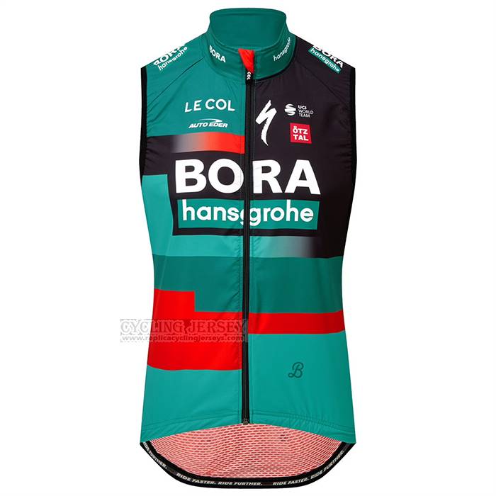 2023 Wind Vest Bora-hansgrone Green Short Sleeve And Bib Short